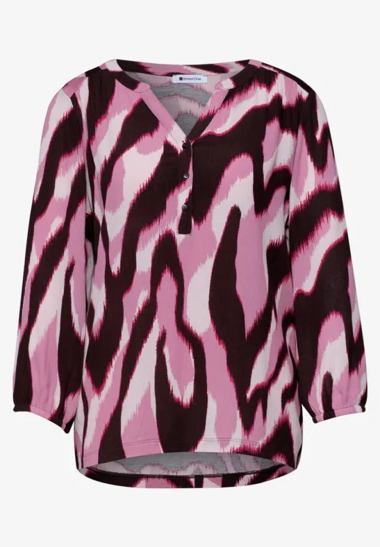 A325085 printed mat-mix shirt